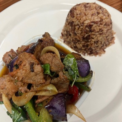 Eggplant Basil
