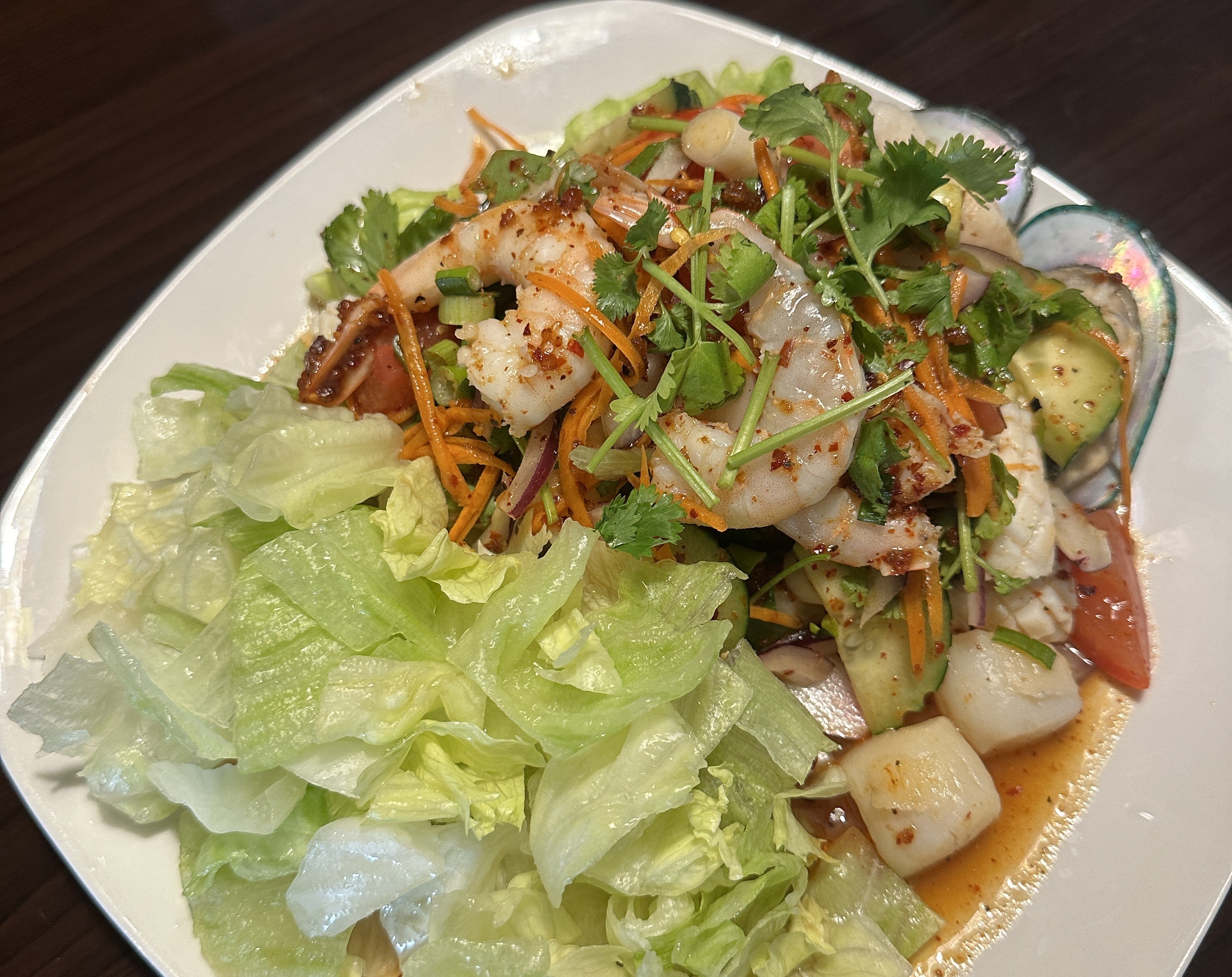 Spicy Seafood Salad