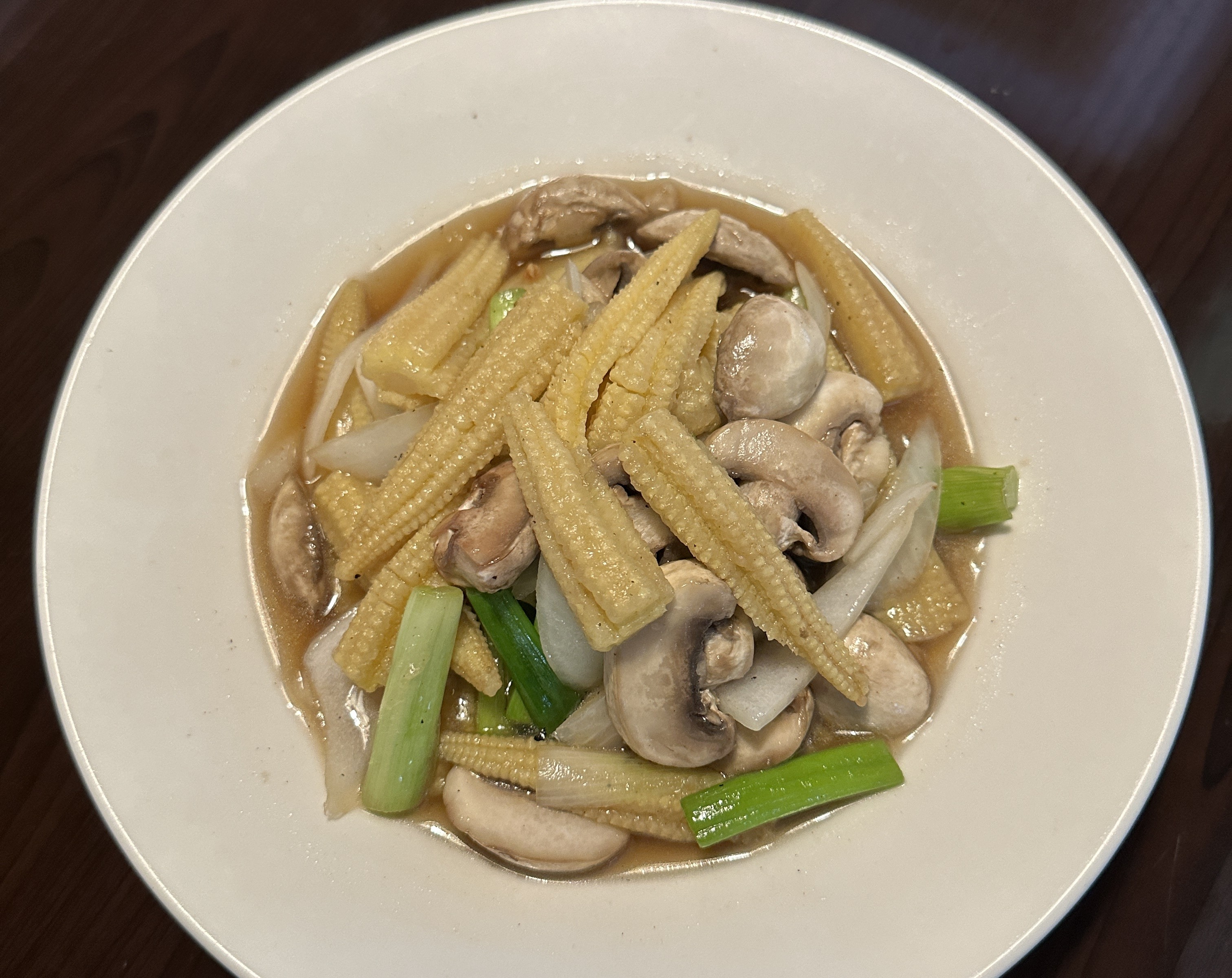 Baby Corn and Mushroom