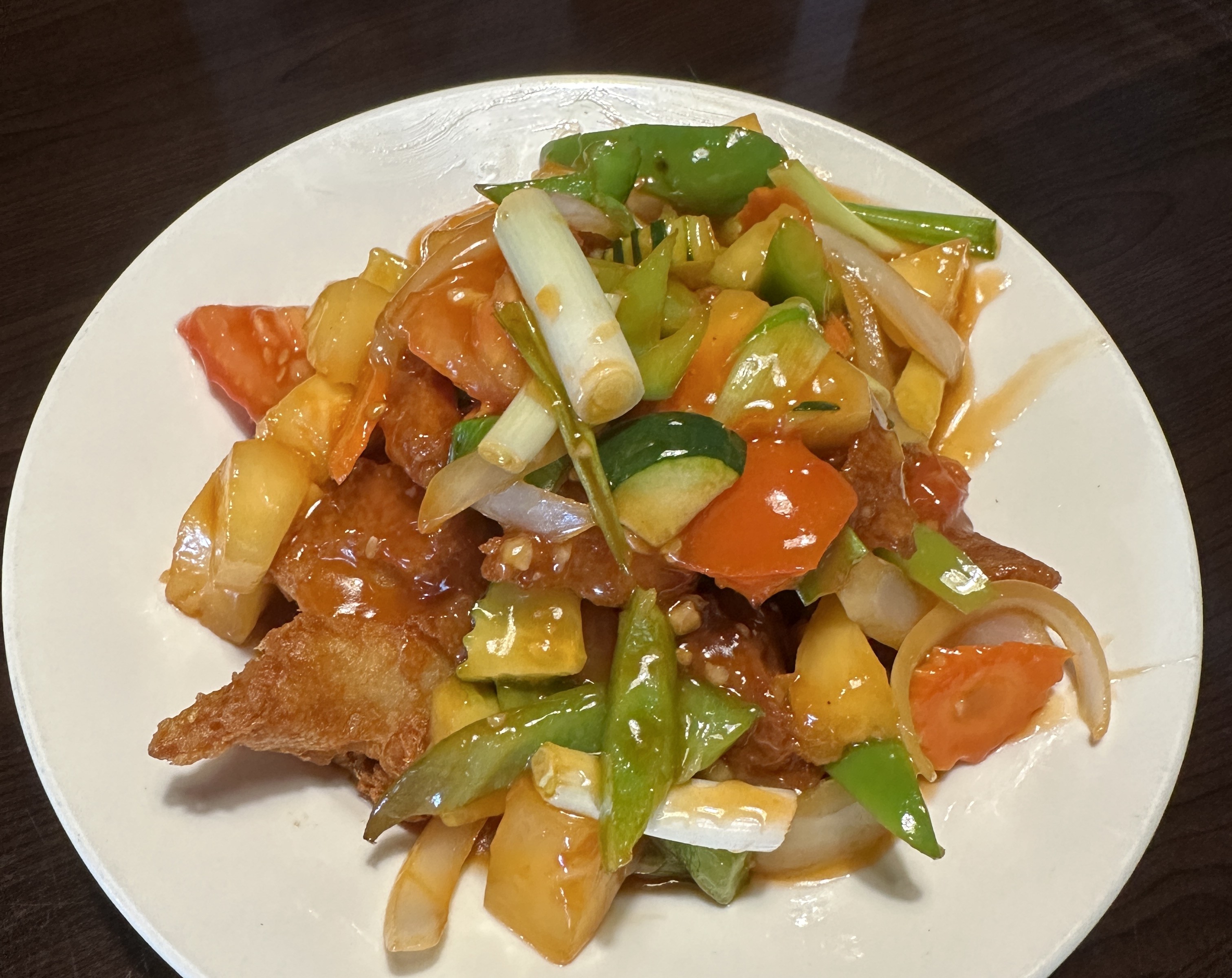 Sweet & Sour Red Snapper