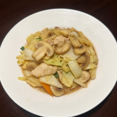 Ginger and Fresh Mushroom