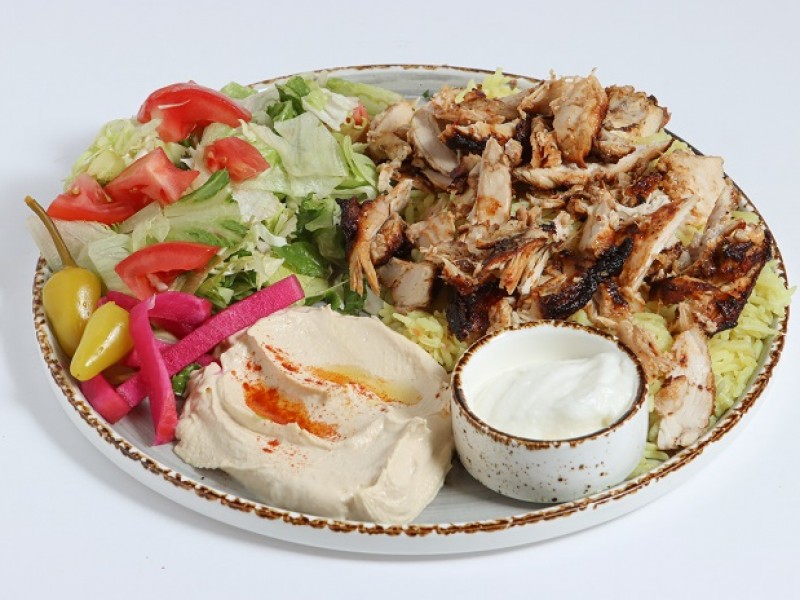 Chicken Shawarma Plate