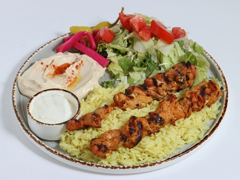 Chicken Kabab Plate
