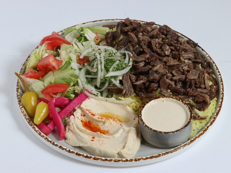 Meat Shawarma Plate