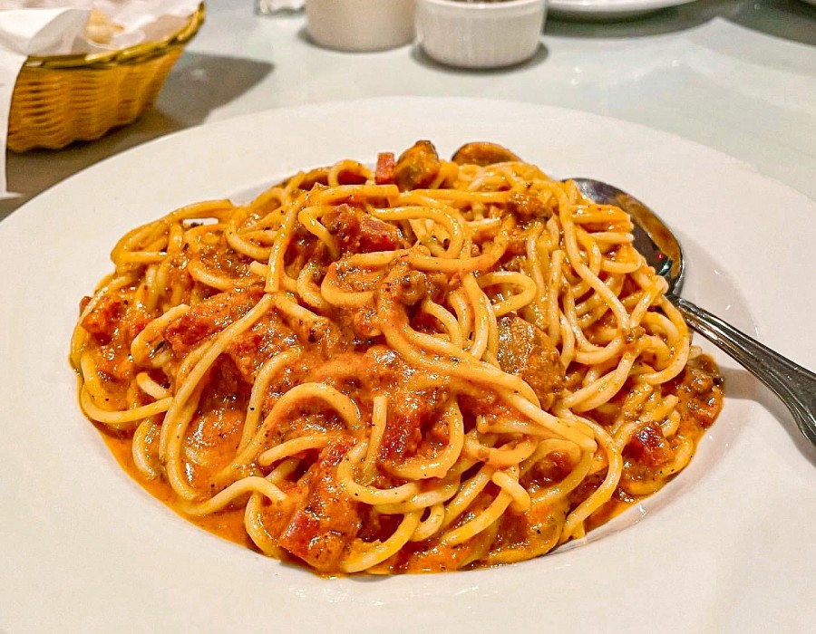 Pasta from Vincitore Restaurant