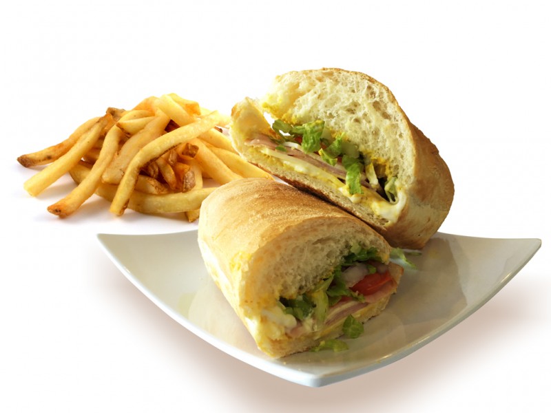 Ham and Cheese Sandwich