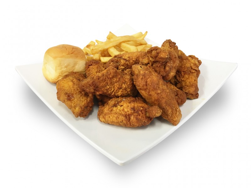Fried Chicken Wings Dinner