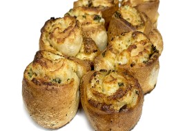 Garlic Parmesan Pizza Rolls