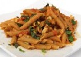 Penne with Chicken in Pink Vodka