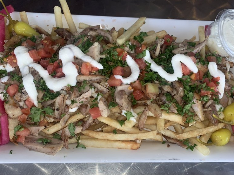 Chicken Shawarma Fries