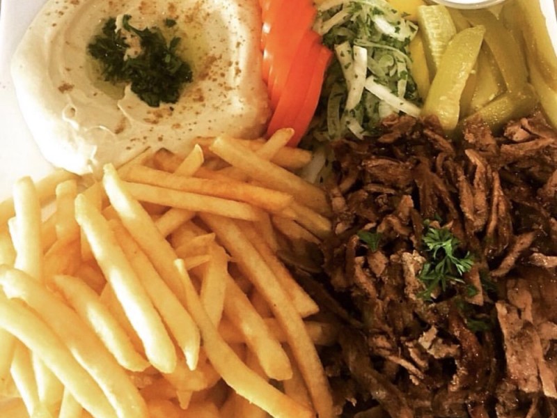 Beef Shawarma Plate