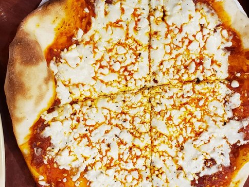 Pepper and Cheese Flat Bread