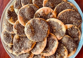 Mini Zaatar Flat Bread
