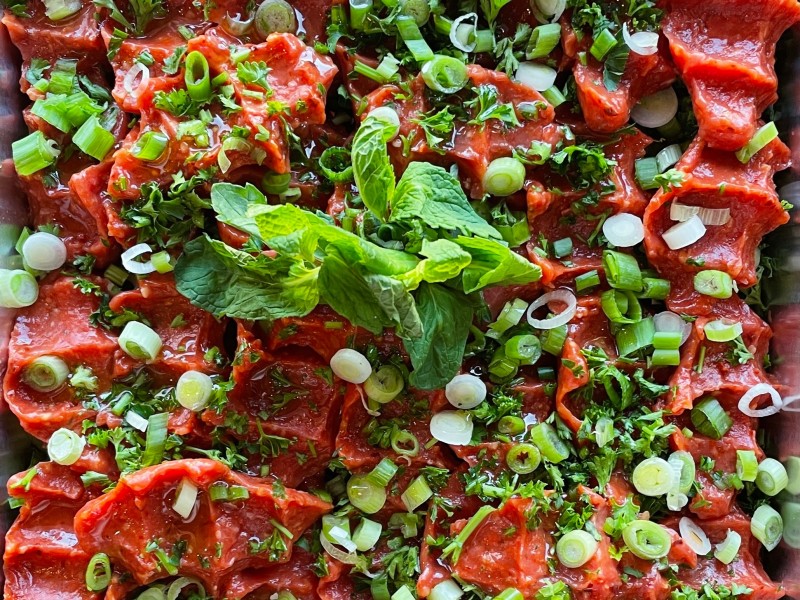 Kibbeh Nayeh (Chikufte)