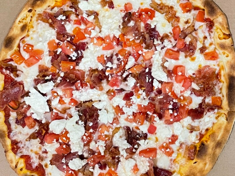Bacon-N-Feta Pizza