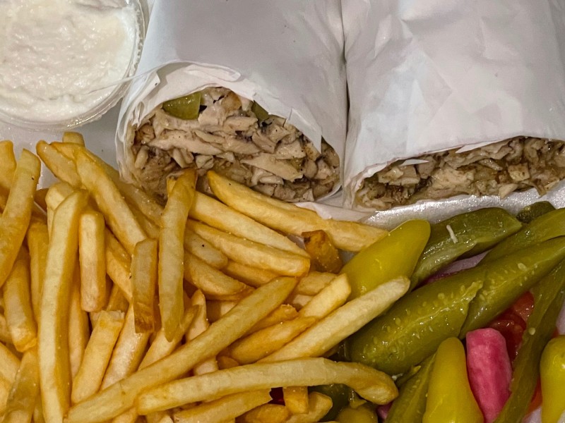 Chicken Shawarma Wrap