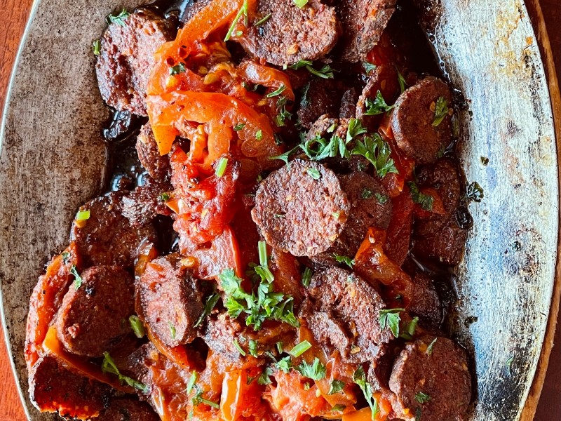 Sujuk and Tomatoes
