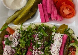 Falafel Tacos Plate