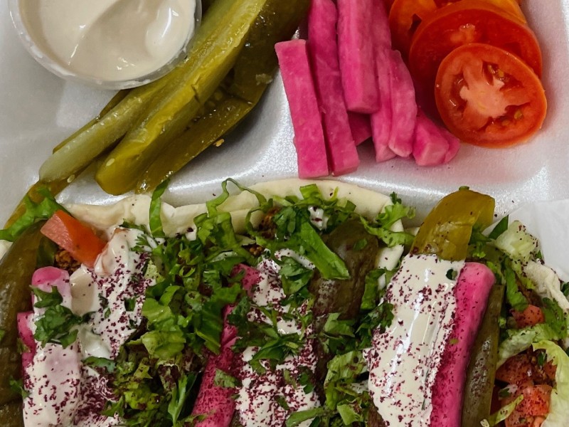 Falafel Tacos Plate