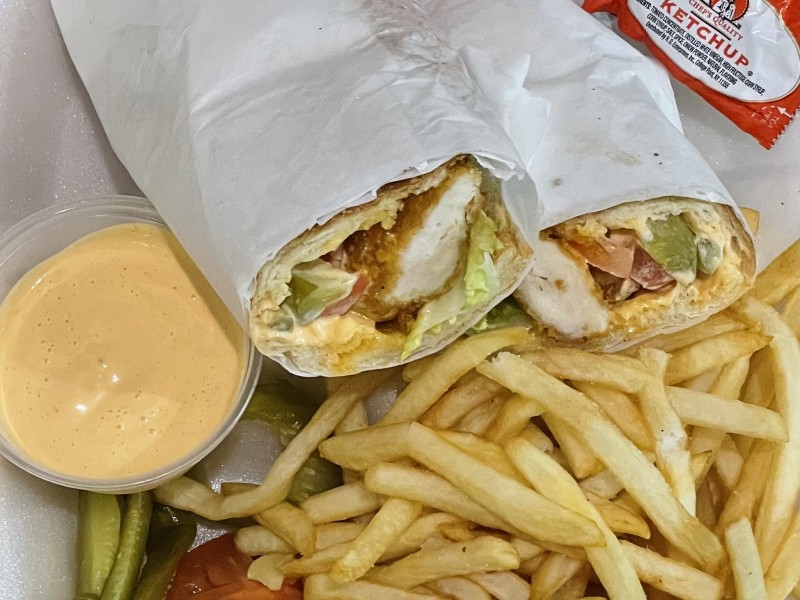Fried Chicken Tender Sandwich