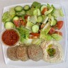 Veggie Kibbeh Plate