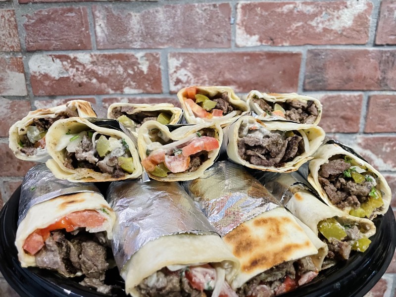 Mini Beef Shawarma Wrap
