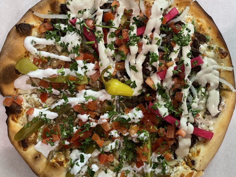 Shawarma Pizza