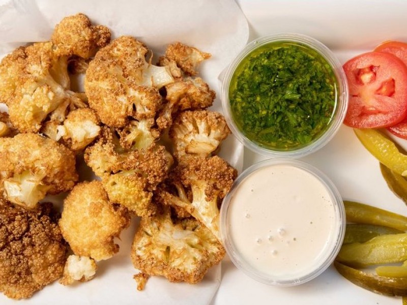Fried Cauliflower Plate
