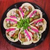 Fried Cauliflower Tacos Platter 