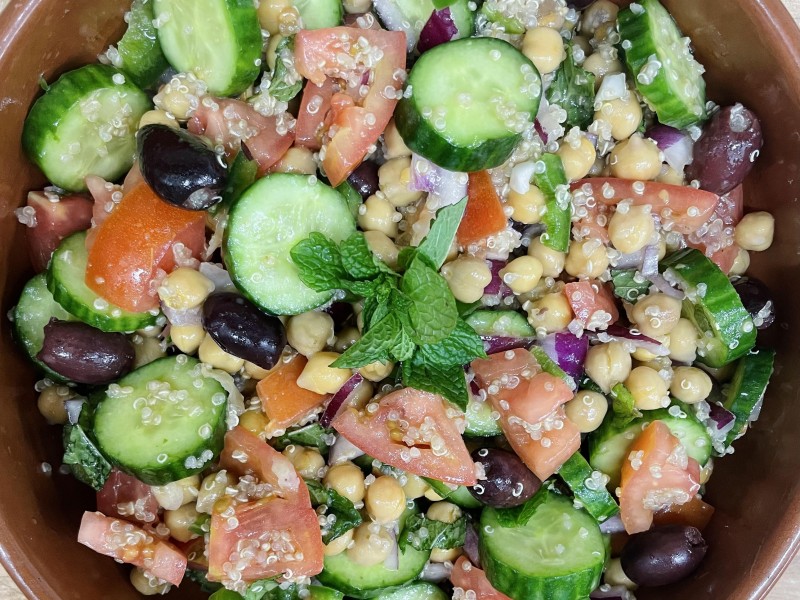 Mediterranean Quinoa Salad