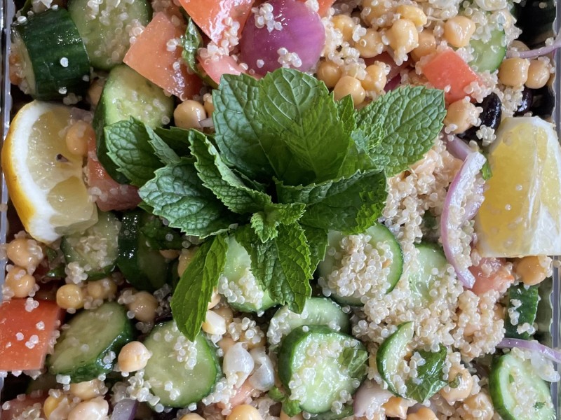 Mediterranean Quinoa Salad