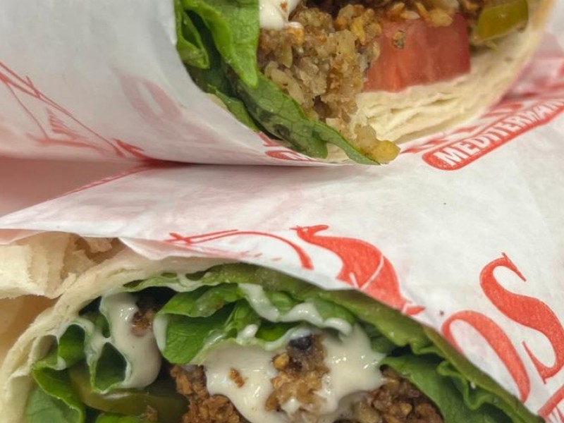 Falafel Wrap No Sides