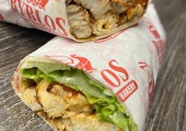 Garlic Chicken Wrap No Sides
