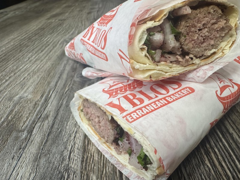 Beef Lule Kebab Wrap No Sides