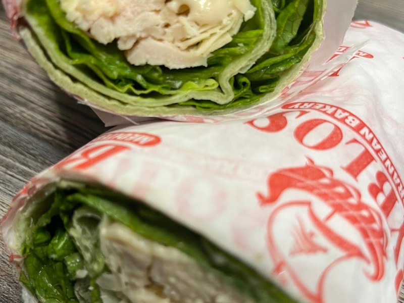Chicken Caesar Wrap No Sides