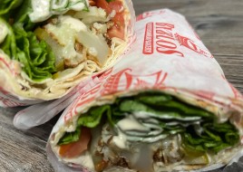 Fried Cauliflower Wrap No Sides