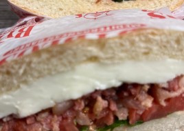 Halloum & Bacon Sandwich No Sides