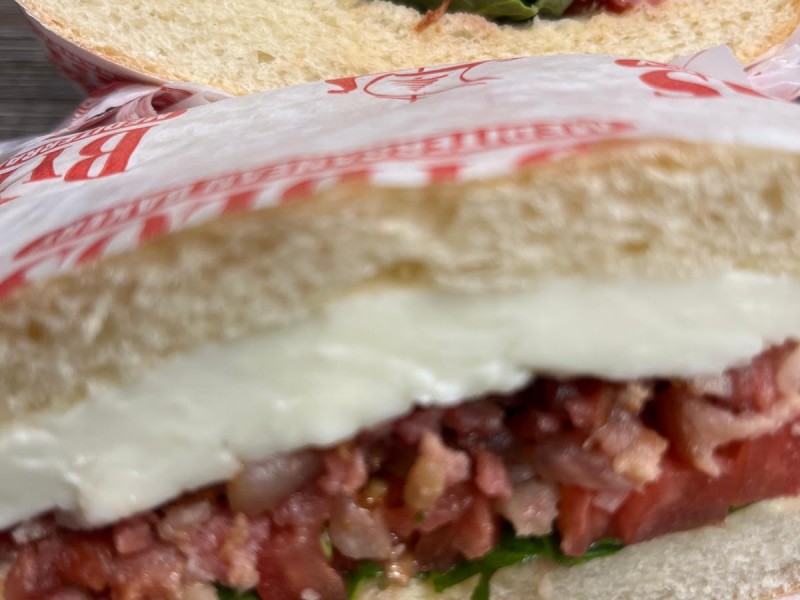 Halloum & Bacon Sandwich No Sides