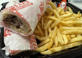 Beef Lule Kebab Wrap