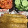 Fried Basturma Cheese Rolls Plate