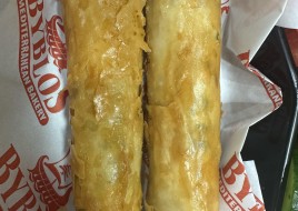 Fried Basturma Cheese Roll Piece