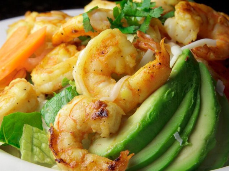 Ensalada de Camaron or Mahi-Mahi