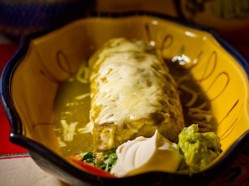 Grande Chile Verde Burrito