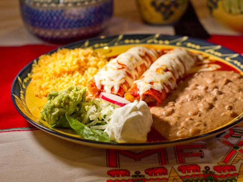 Enchiladas Capistrano