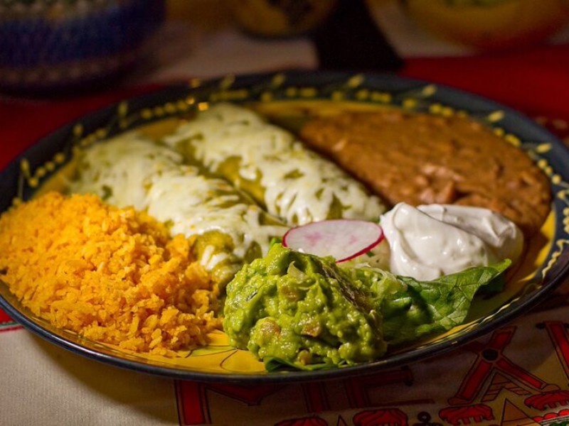 Enchiladas Suizas (green)