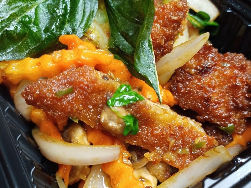 Crispy Chicken Basil
