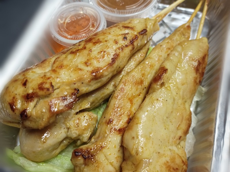 Chicken Satay (Tender Large) (4)