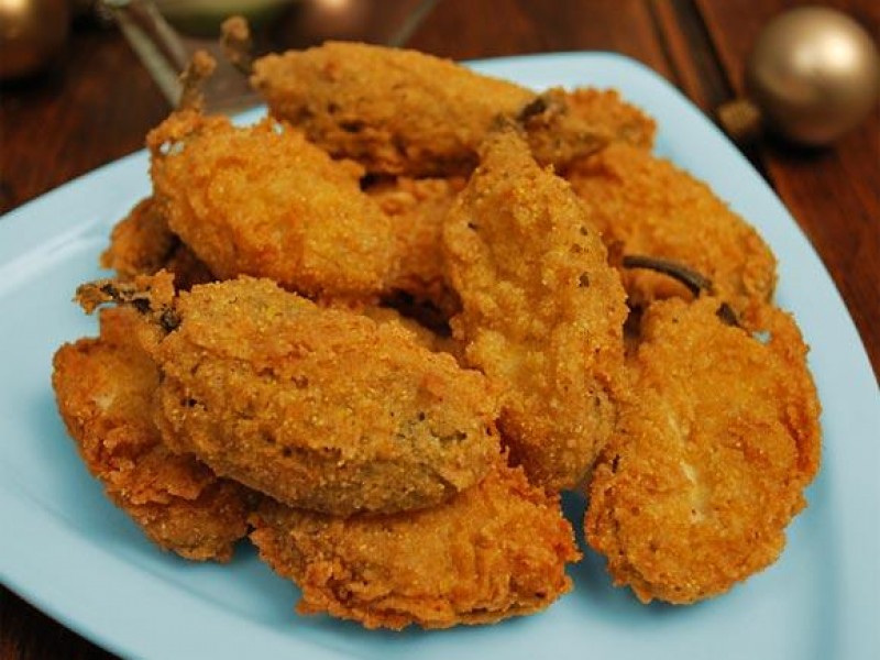 Small Fried Creamy Jalapenos (8 Pc)