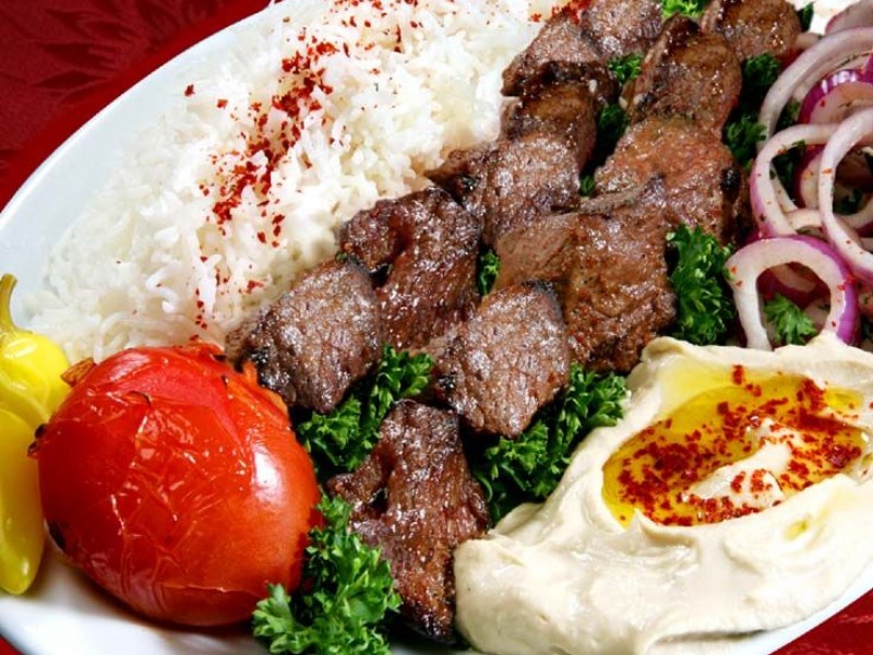 Beef Kabab Plate