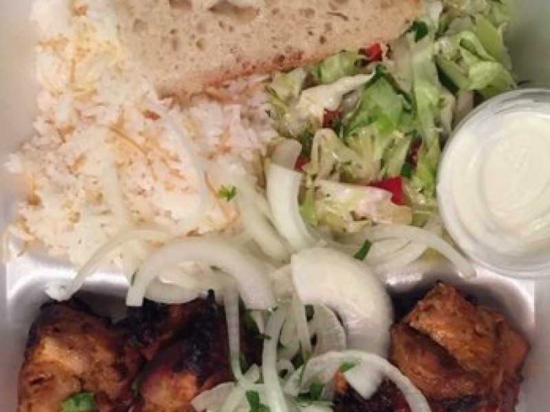 Pork Kabab Plate
